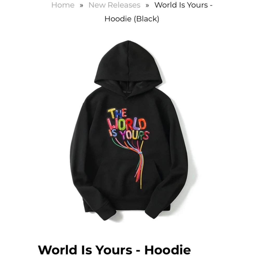 NWT and SOLD OUT Sue Tsai Black Hoodie in L